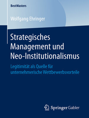 cover image of Strategisches Management und Neo-Institutionalismus